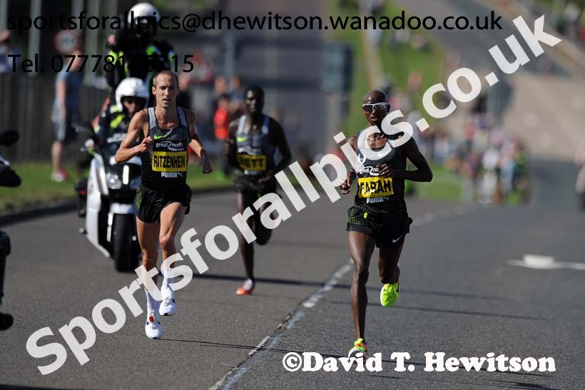 Mens Great North Run. Photo: David T. Hewitson/Sports for All Pics